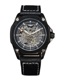 Relógio FOSS Masculino - Leather Tourbillon
