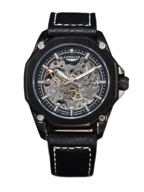 Relógio FOSS Masculino - Leather Tourbillon