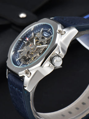 Relógio FOSS Masculino - Leather Tourbillon