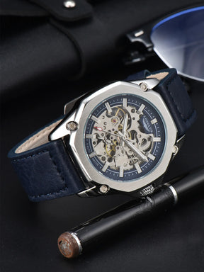 Relógio FOSS Masculino - Leather Tourbillon
