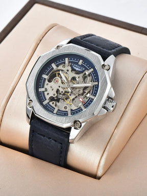 Relógio FOSS Masculino - Leather Tourbillon